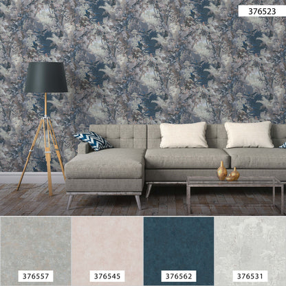 A.S. Création Wald Tapete Grün 376523 Wandtapete Vliestapete Floral Vinyl Rolle