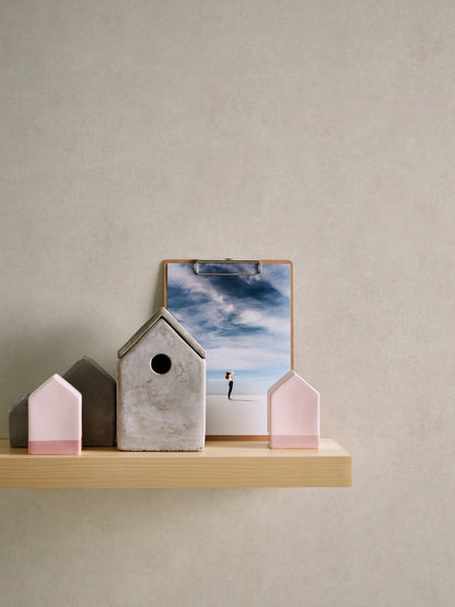 A.S. Création Unitapete Creme 376544 Wandtapete Vliestapete Struktur Unis Vinyl