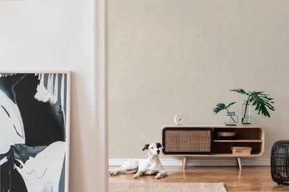 A.S. Création Unitapete Creme 376544 Wandtapete Vliestapete Struktur Unis Vinyl