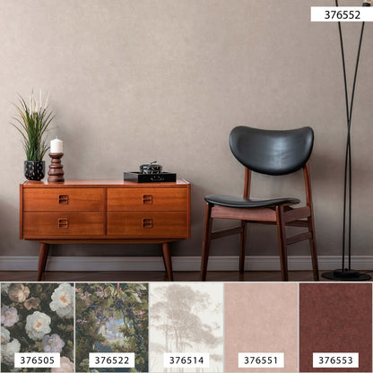 A.S. Création Unitapete Rosa 376552 Wandtapete Vliestapete Struktur Unis Vinyl