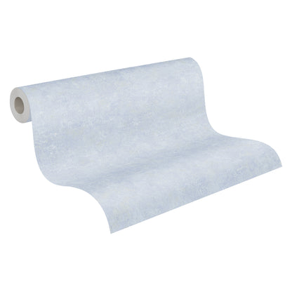 A.S. Création Unitapete Blau 376554 Wandtapete Vliestapete Struktur Unis Vinyl