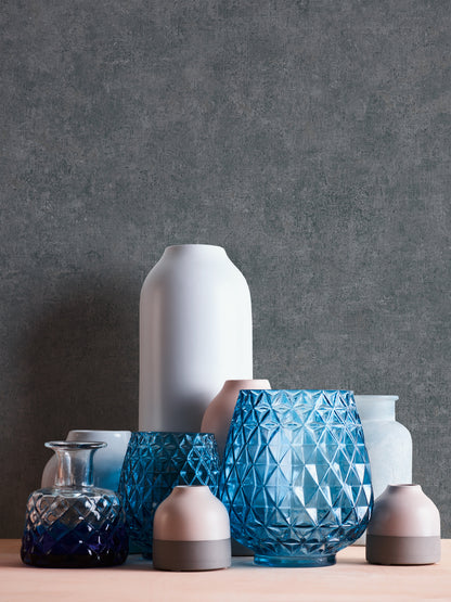 A.S. Création Unitapete Grau 376556 Wandtapete Vliestapete Struktur Unis Vinyl