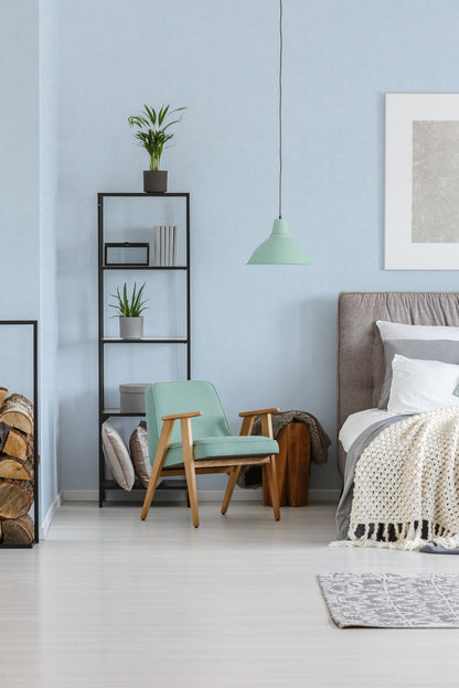 A.S. Création Unitapete Weiß 376564 Wandtapete Vliestapete Struktur Unis Vinyl