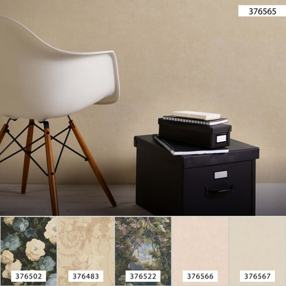 A.S. Création Unitapete Beige 376565 Wandtapete Vliestapete Struktur Unis Vinyl