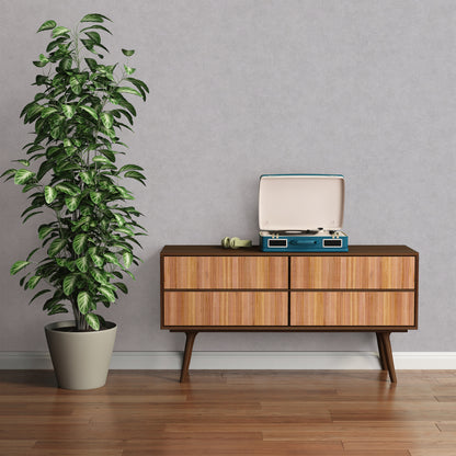 A.S. Création Unitapete Grau 376568 Wandtapete Vliestapete Struktur Unis Vinyl