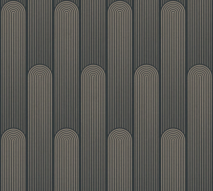 Geometrische Tapete Schwarz Vliestapete 376783 Wandtapete A.S. Création Tapete