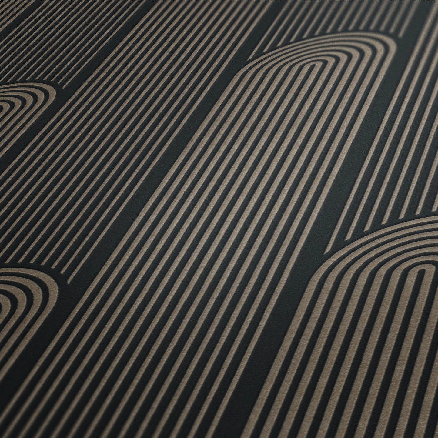 Geometrische Tapete Schwarz Vliestapete 376783 Wandtapete A.S. Création Tapete