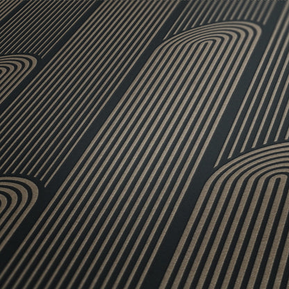 Geometrische Tapete Schwarz Vliestapete 376783 Wandtapete A.S. Création Tapete