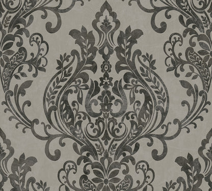 Barocktapete Grau Vliestapete 376813 Wandtapete A.S. Création Tapete