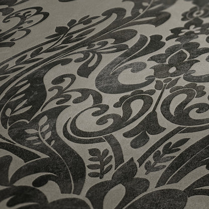 Barocktapete Grau Vliestapete 376813 Wandtapete A.S. Création Tapete