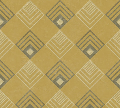 Designtapete Ocker Vliestapete 376821 Wandtapete A.S. Création Tapete