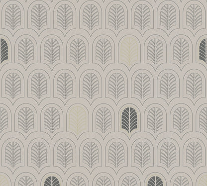 Designtapete Taupe Vliestapete 376832 Wandtapete A.S. Création Tapete