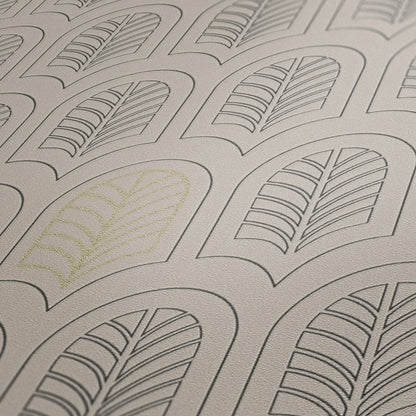 Designtapete Taupe Vliestapete 376832 Wandtapete A.S. Création Tapete