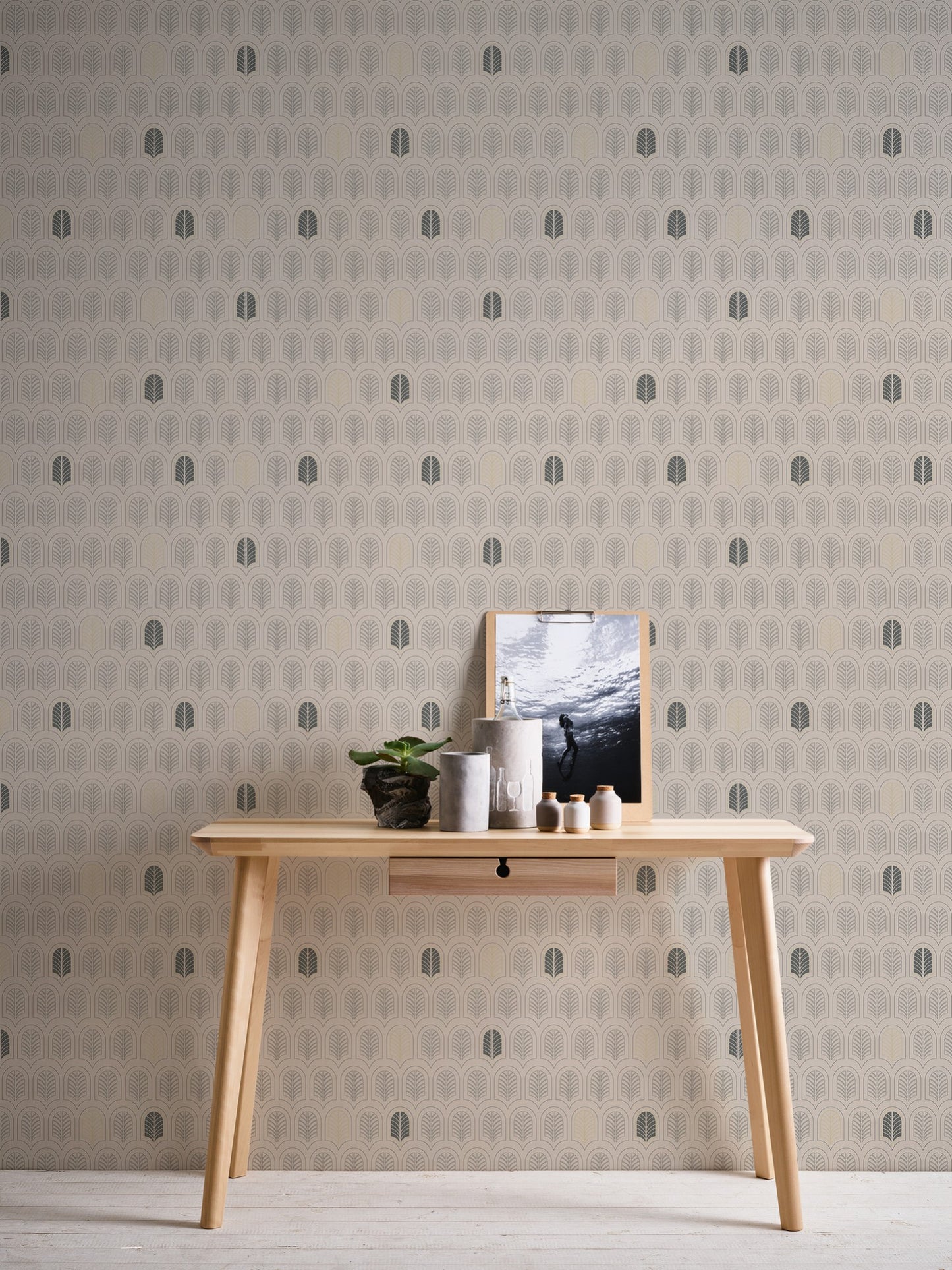 Designtapete Taupe Vliestapete 376832 Wandtapete A.S. Création Tapete