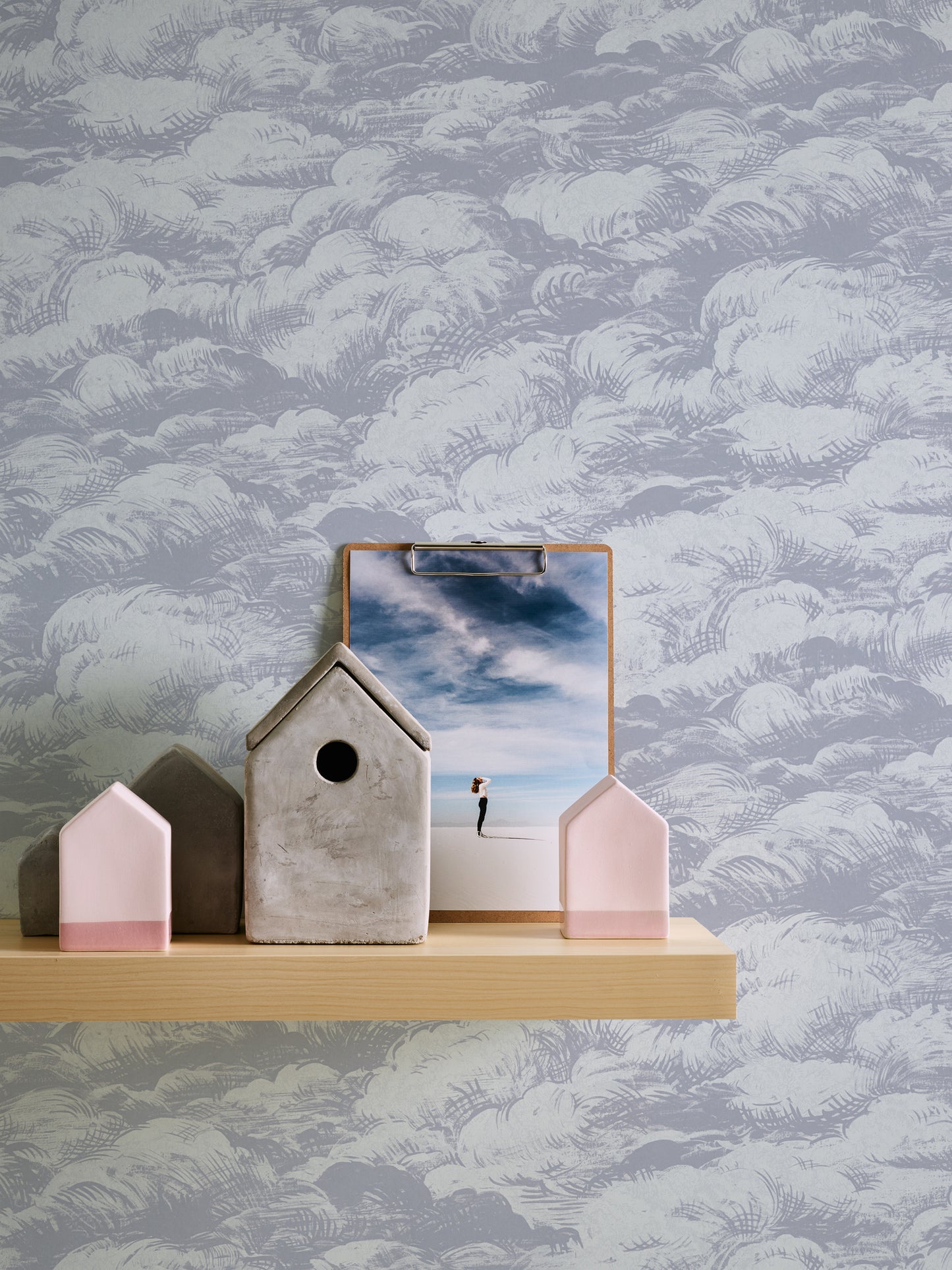 A.S. Création Wolken Tapete Grau 377054 Wandtapete Vliestapete Natur Vlies Rolle