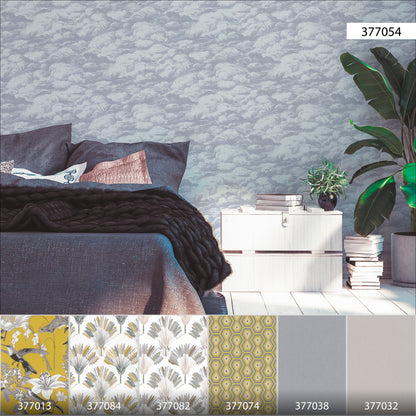 A.S. Création Wolken Tapete Grau 377054 Wandtapete Vliestapete Natur Vlies Rolle