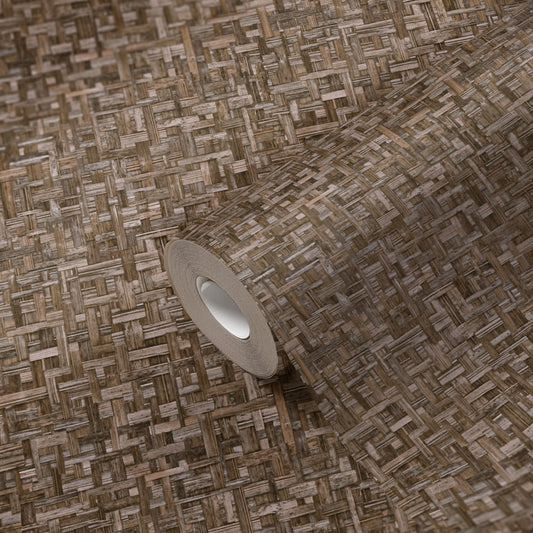 A.S. Création Tapete in Holzoptik Braun 377061 Wandtapete Vliestapete Vlies