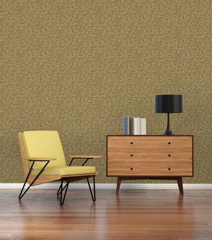 A.S. Création Tapete in Holzoptik Gelb 377064 Wandtapete Vliestapete Vlies Rolle