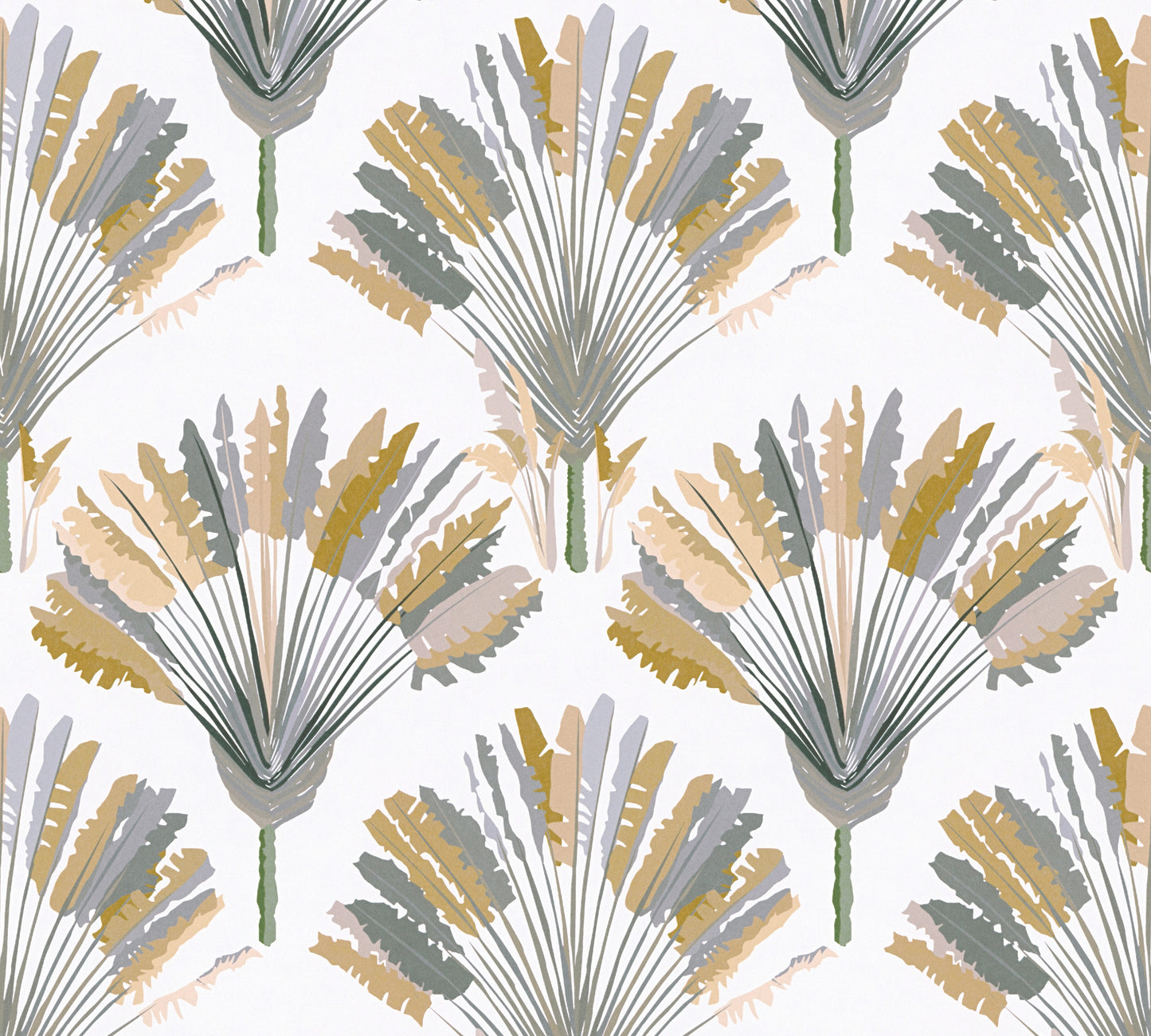 A.S. Création Dschungeltapete Gelb 377084 Wandtapete Vliestapete Floral Vlies
