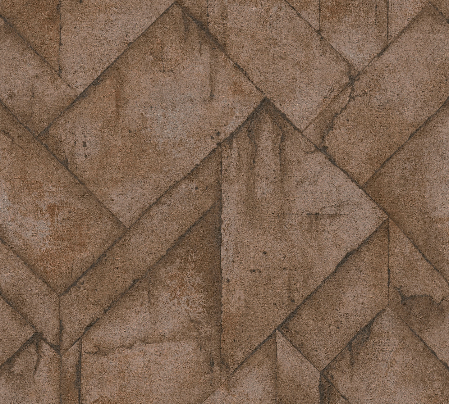 A.S. Création Stein Tapete Braun 377411 Wandtapete Vliestapete Grafik Vinyl