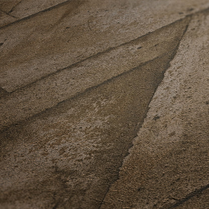 A.S. Création Stein Tapete Braun 377411 Wandtapete Vliestapete Grafik Vinyl