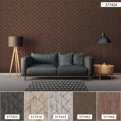 A.S. Création Tapete geometrisch Braun 377424 Wandtapete Vliestapete GrafikVinyl