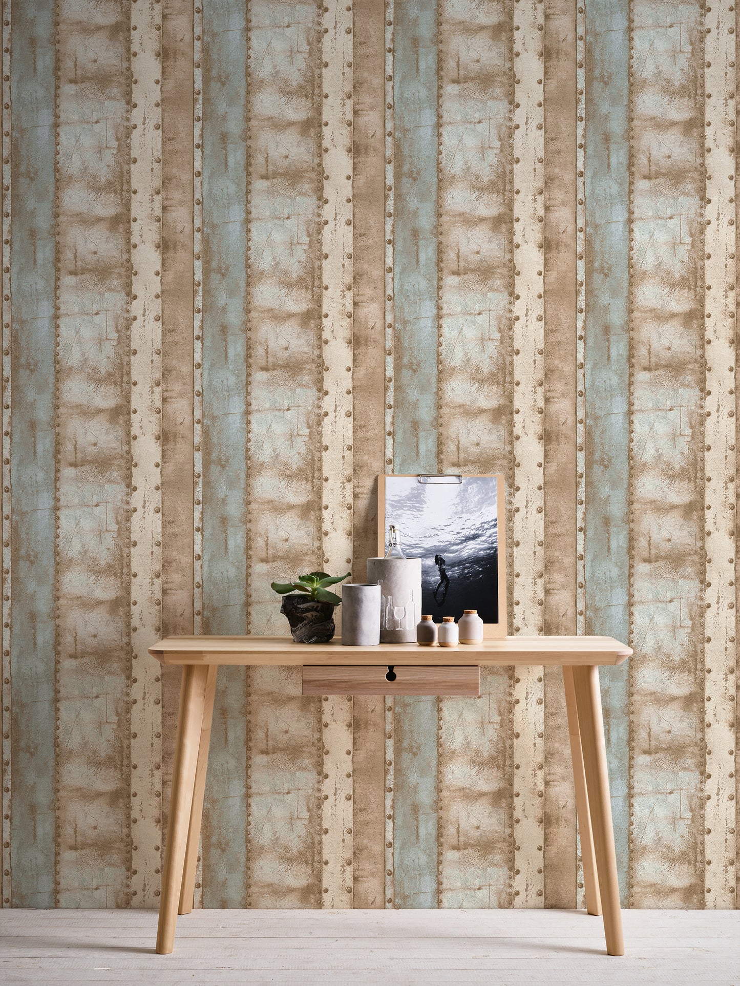 A.S. Création Vintage Tapete Beige 377431 Wandtapete Vliestapete Vinyl Rolle
