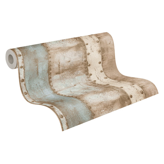 A.S. Création Vintage Tapete Beige 377431 Wandtapete Vliestapete Vinyl Rolle