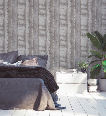 A.S. Création Vintage Tapete Grau 377432 Wandtapete Vliestapete Vinyl Rolle