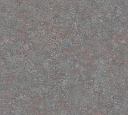 A.S. Création Unitapete Grau 377444 Wandtapete Vliestapete Struktur Unis Vinyl