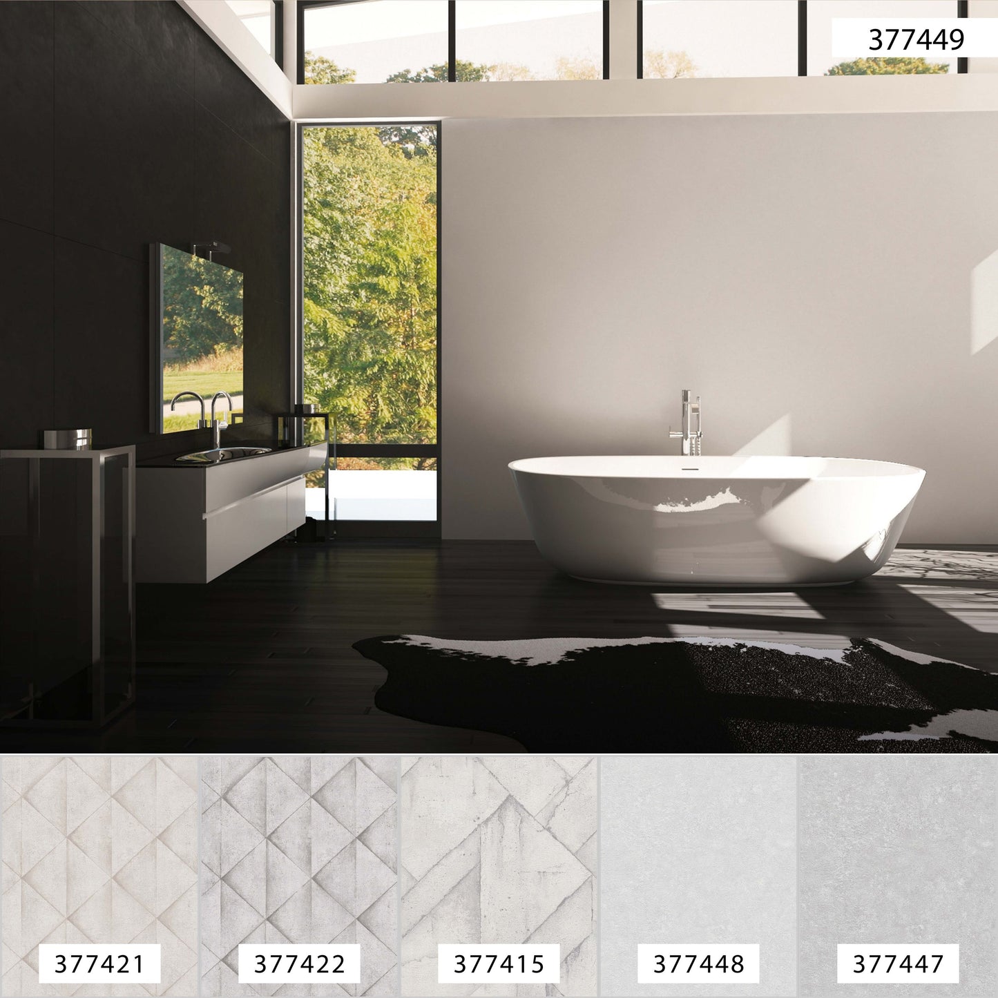 A.S. Création Unitapete Creme 377449 Wandtapete Vliestapete Struktur Unis Vinyl