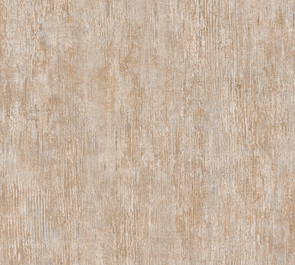 A.S. Création Unitapete Braun 377461 Wandtapete Vliestapete Struktur Unis Vinyl