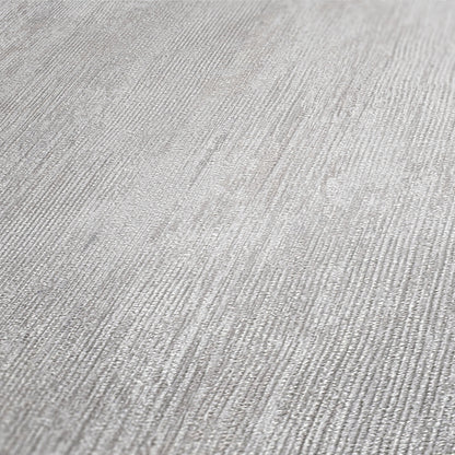A.S. Création Unitapete Grau 377463 Wandtapete Vliestapete Struktur Unis Vinyl