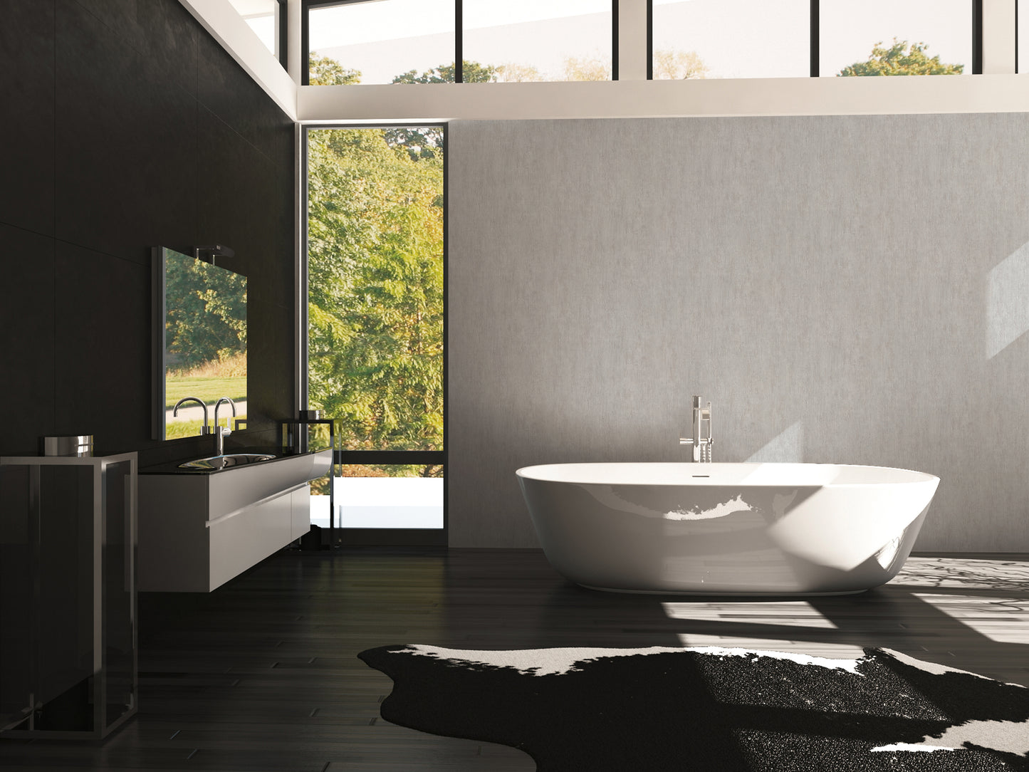 A.S. Création Unitapete Grau 377463 Wandtapete Vliestapete Struktur Unis Vinyl