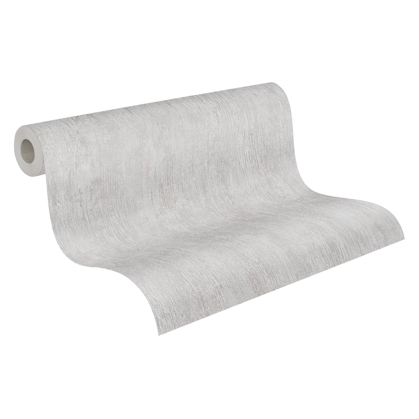 A.S. Création Unitapete Grau 377463 Wandtapete Vliestapete Struktur Unis Vinyl