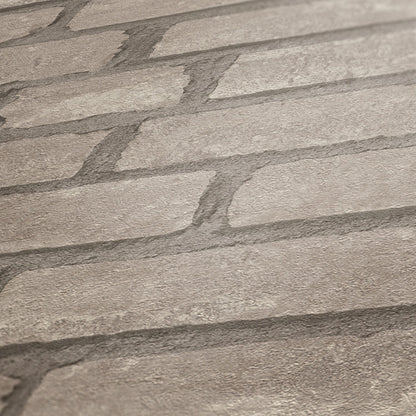 Steintapete Grau Vliestapete 377473 Wandtapete A.S. Création Tapete