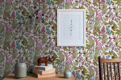 A.S. Création Blumentapete Bunt 377513 Wandtapete Vliestapete Natur Floral Vlies