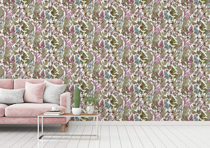 A.S. Création Blumentapete Bunt 377513 Wandtapete Vliestapete Natur Floral Vlies