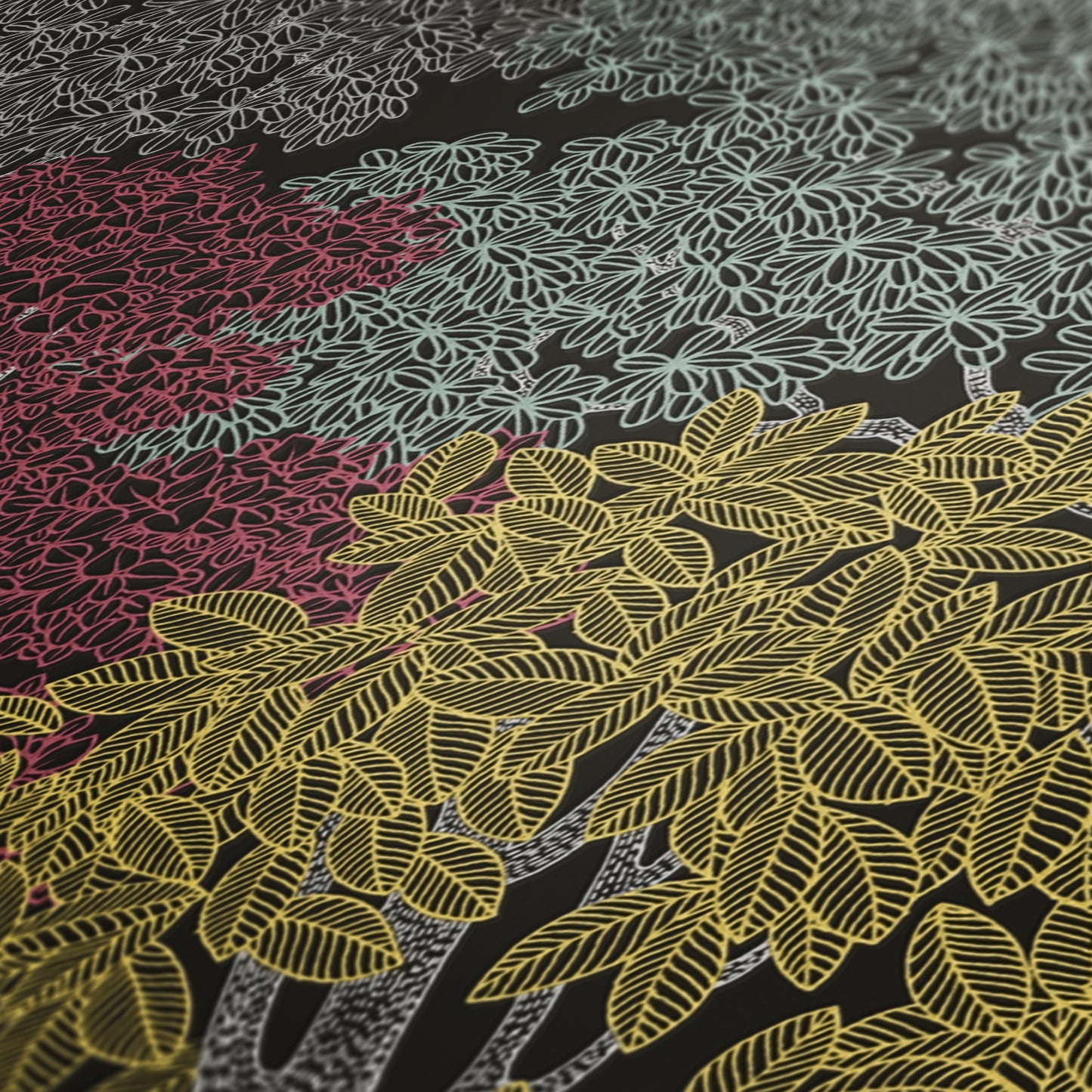 A.S. Création Waldtapete Braun 377532 Wandtapete Vliestapete Natur Floral Vlies