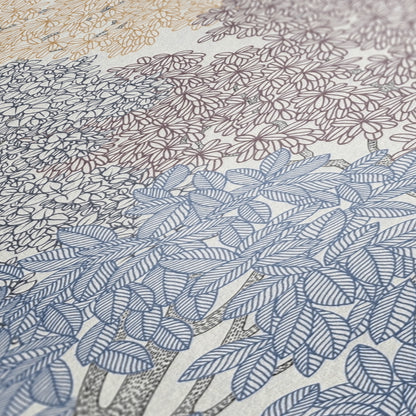 A.S. Création Waldtapete Bunt 377534 Wandtapete Vliestapete Natur Floral Vlies