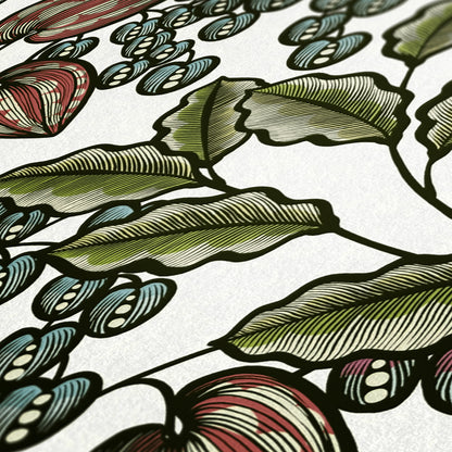A.S. Création Blumentapete Bunt 377545 Wandtapete Vliestapete Natur Floral Vlies