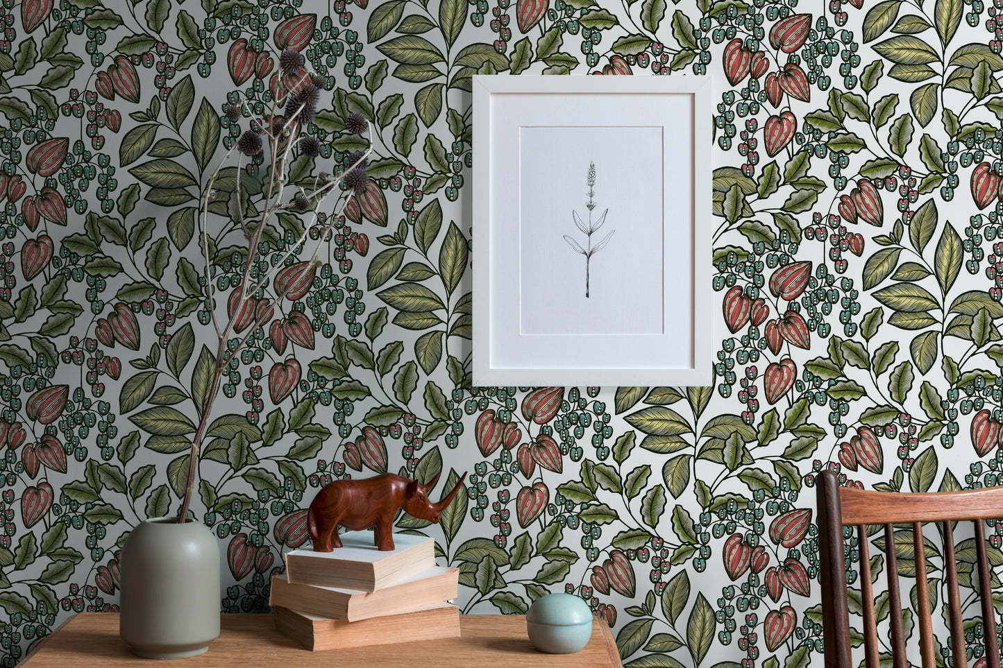 A.S. Création Blumentapete Bunt 377545 Wandtapete Vliestapete Natur Floral Vlies