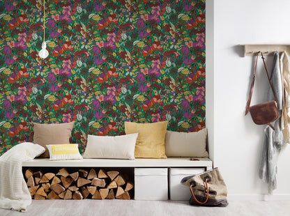 A.S. Création Dschungeltapete Bunt 377561 Wandtapete Vliestapete Floral Vlies