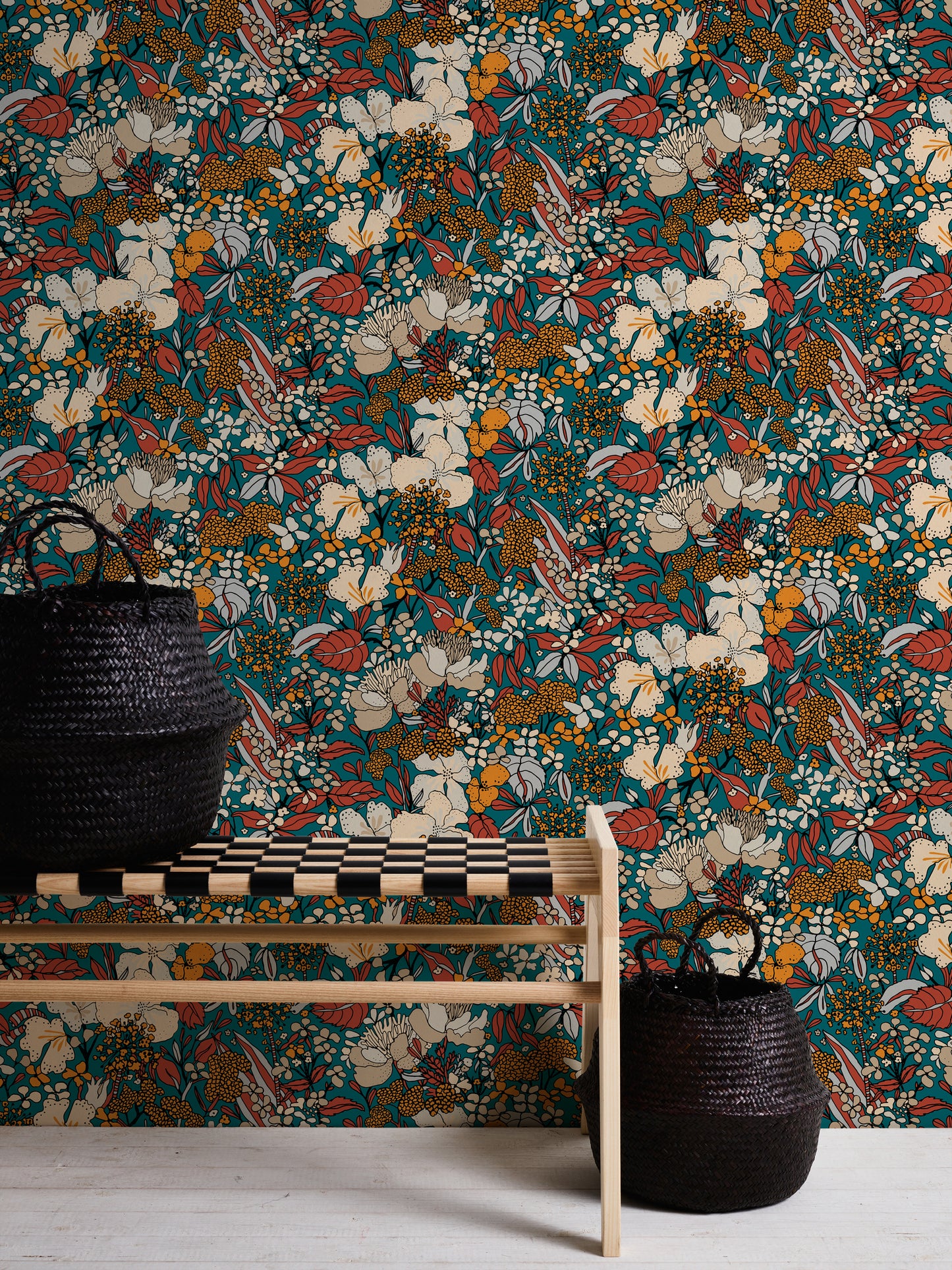 A.S. Création Dschungeltapete Bunt 377562 Wandtapete Vliestapete Floral Vlies