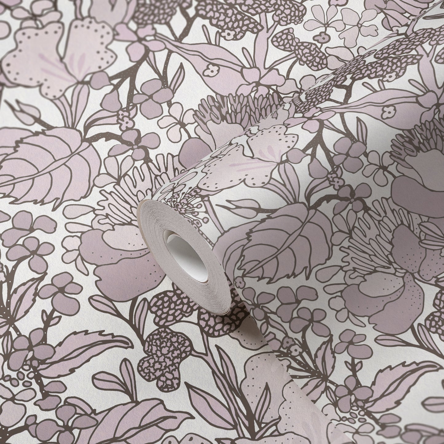 A.S. Création Dschungeltapete Creme 377565 Wandtapete Vliestapete Floral Vlies