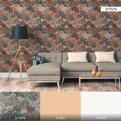 A.S. Création Dschungeltapete Beige 377575 Wandtapete Vliestapete Grafik Vlies