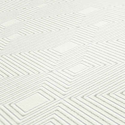 A.S. Création 3D Tapete Weiß 377585 Wandtapete Vliestapete Grafik Vinyl Rolle