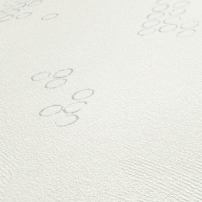 A.S. Création Punktetapete Kreistapete Weiß 377631 Wandtapete Vliestapete Vinyl