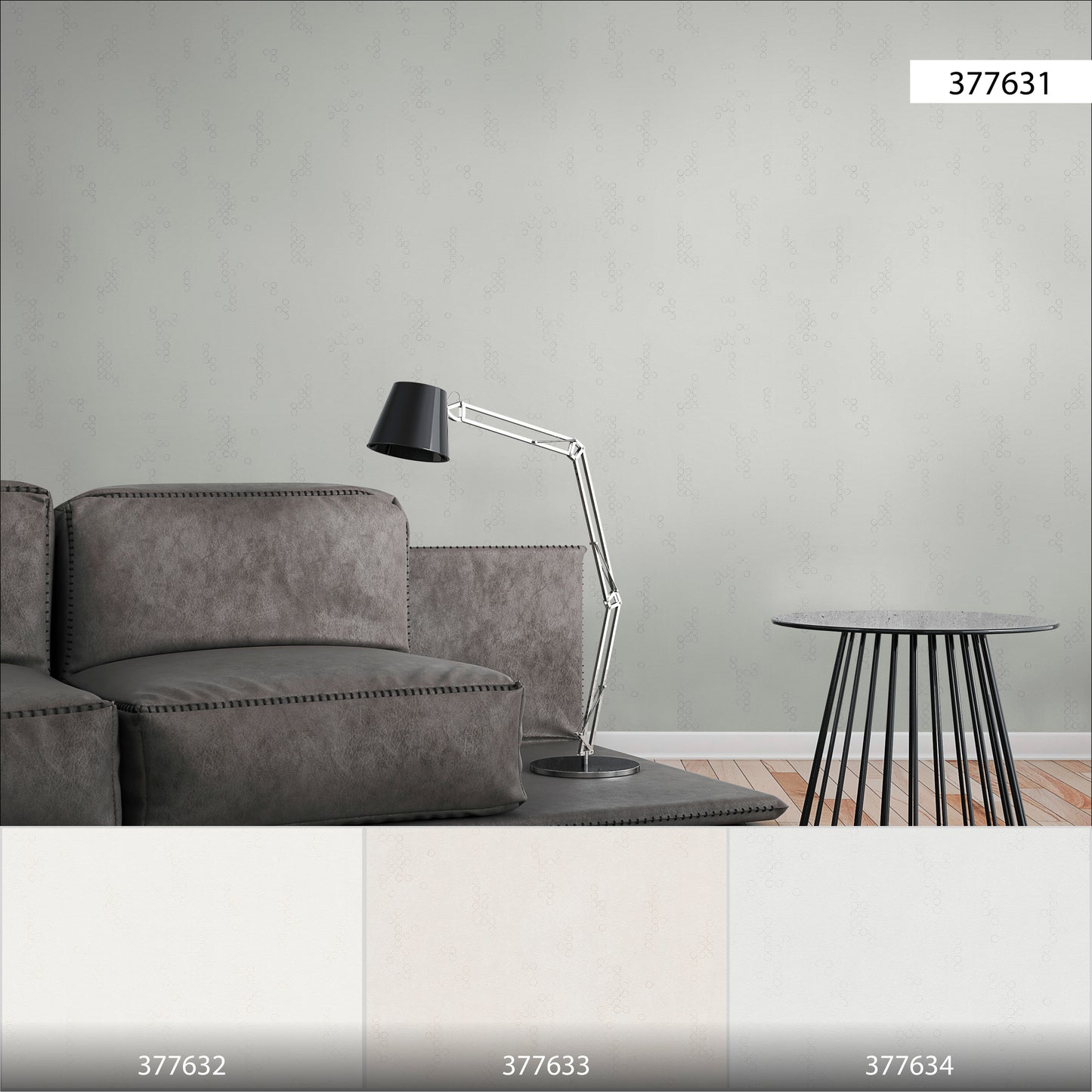 A.S. Création Punktetapete Kreistapete Weiß 377631 Wandtapete Vliestapete Vinyl