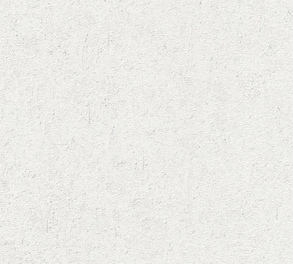 A.S. Création Unitapete Weiß 377642 Wandtapete Vliestapete Struktur Unis Vinyl